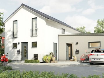 Modernes Doppelhaus mit separaten Eingängen Modernes Doppelhaus mit separaten Eingängen, Einfahrt und gepflegtem Vorgarten.
