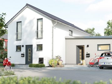 Modernes Doppelhaus mit separaten Eingängen Modernes Doppelhaus mit separaten Eingängen, Einfahrt und Garten in ruhiger Wohnlage.